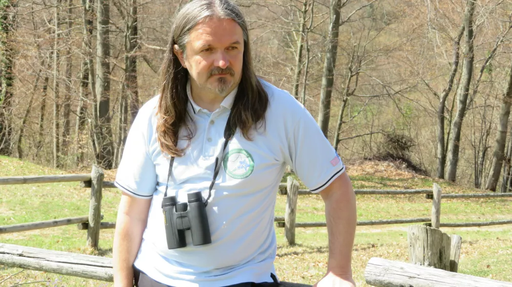 Du&scaron;an Klenov&scaron;ek, Kozjanski park, varuh gorske narave. Foto: Dragana Stanković / Foto: Dragana Stanković