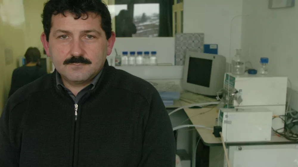 Ale&scaron; &Scaron;trancar, direktor podjetja BIA Separations, //FOTO: Bojan Velikonja OPOMBA: ZA OBJAVO V ČASOPISU DNEVNIK