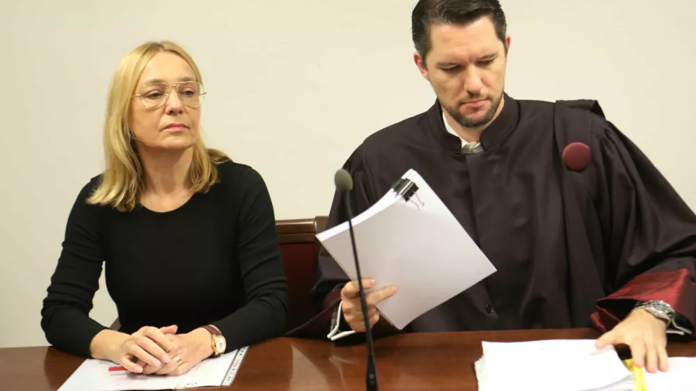 11.11.2024 - sodi&scaron;če, obtožena Alja BrglezFoto: Tomaž Skale