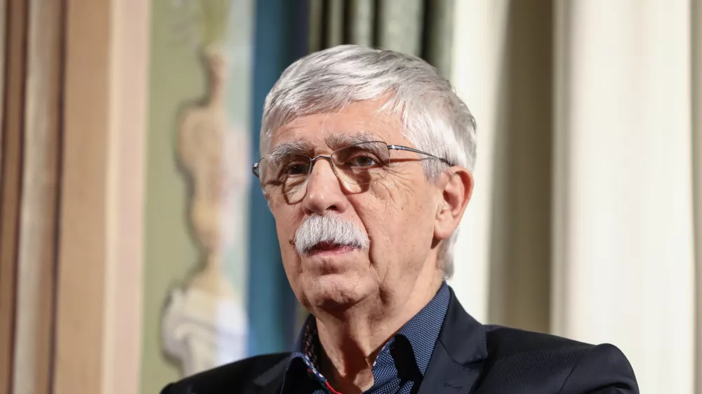 Ciril Ribičič- 22.01.2020 - simpozij z naslovom 30 let Evrope zdaj ob 30. obletnici odhoda slovenske delegacije Zveze komunistov Slovenije (ZKS) s 14. izrednega kongresa Zveze komunistov Jugoslavije v Beogradu -. //FOTO: Luka Cjuha