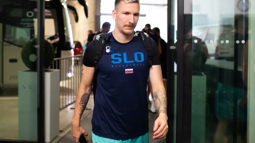 - Gregor Horvat- 01.08.2023. Odprti trening slovenske mo&scaron;ke ko&scaron;arkarske reprezentance pred prijateljsko tekmo, pred Svetovnim prvenstvom, z Grčijo.//FOTO: Bojan Velikonja