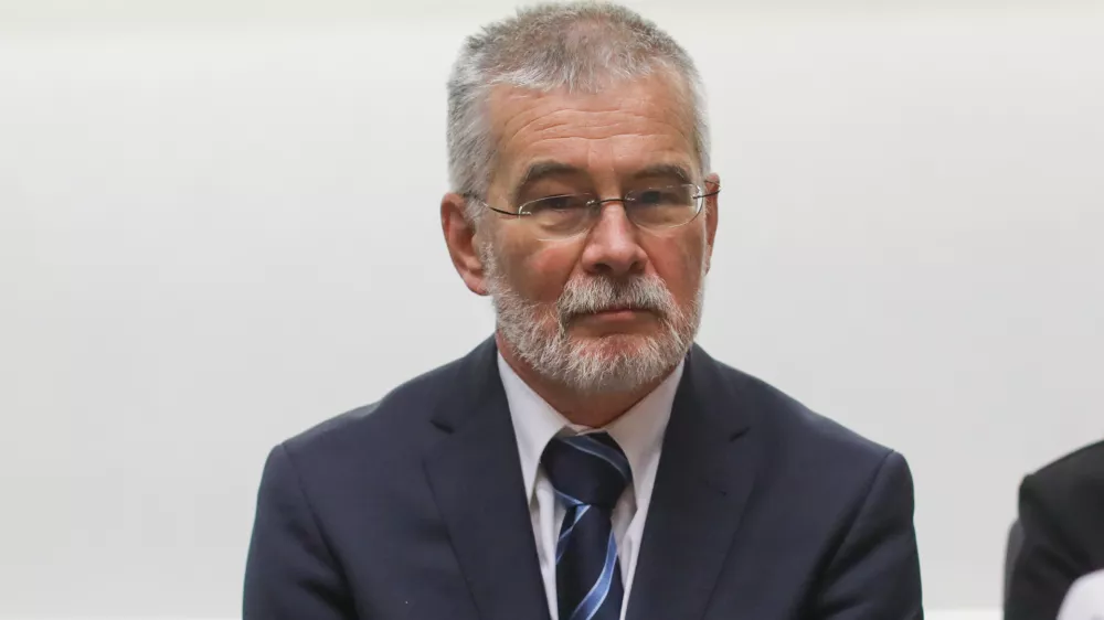 prof.dr. Igor &Scaron;vab, dekan Medicinske fakultete UL- 19.01.2023 &ndash; Medicinska fakulteta Univerze v Ljubljani (MF UL) - novi Center za učenje kliničnih ve&scaron;čin za področje dentalne medicine (CUKV-DM), Corytkova ulica 2 //FOTO: Bojan Velikonja