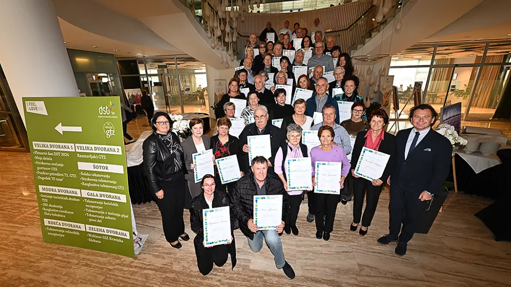 Nagrajenci izbora Moja dežela &ndash; znak gostoljubnosti, s katerim se je Turistična zveza Slovenije vrnila k koreninam slovenskega turizma. F TZS