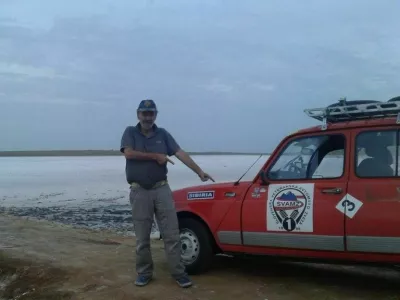 S katrco na osmih poteh v Rusijo ni imel niti ene težave. / Foto: Osebni Arhiv Francija &Scaron;krjanca