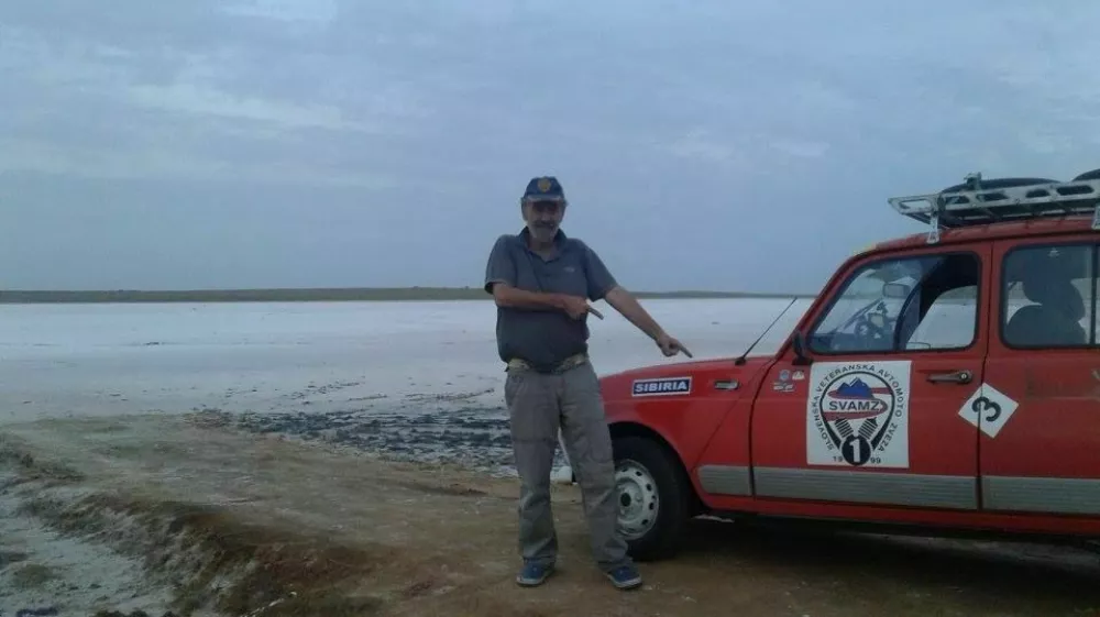 S katrco na osmih poteh v Rusijo ni imel niti ene težave. / Foto: Osebni Arhiv Francija &Scaron;krjanca