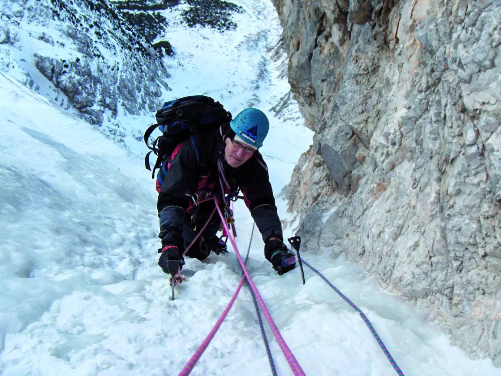 Tone &Scaron;karja v Teranovi smeri / Foto: Arhiv Toneta &Scaron;karje 