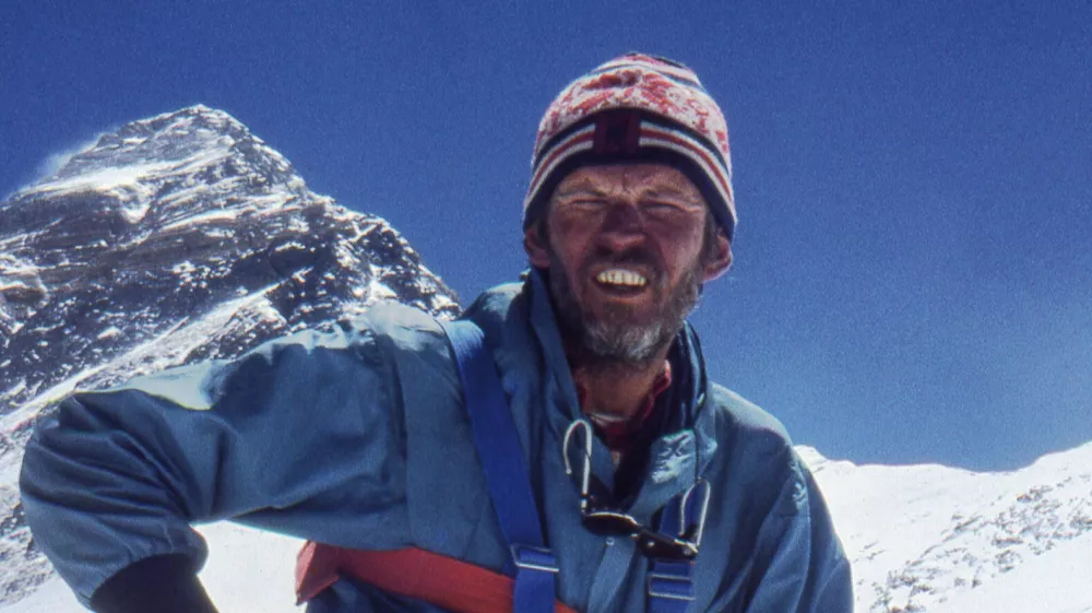 Tone &Scaron;karja na zahodni rami Everesta 1979 / Foto: Arhiv Toneta &Scaron;karje 