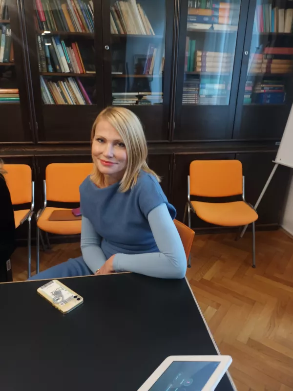  dr. Vesna &Scaron;alamun iz UKC Ljubljana / Foto: Meta Černoga