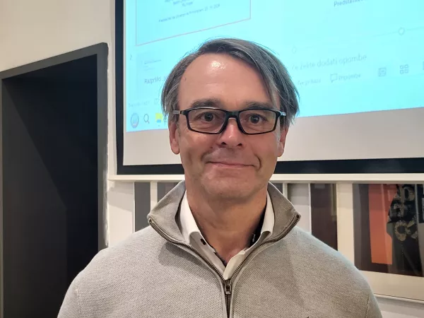 Janez Mekinc, Fakulteta za turistične &scaron;tudije Turistica / Foto: Katja Gle&scaron;čič 