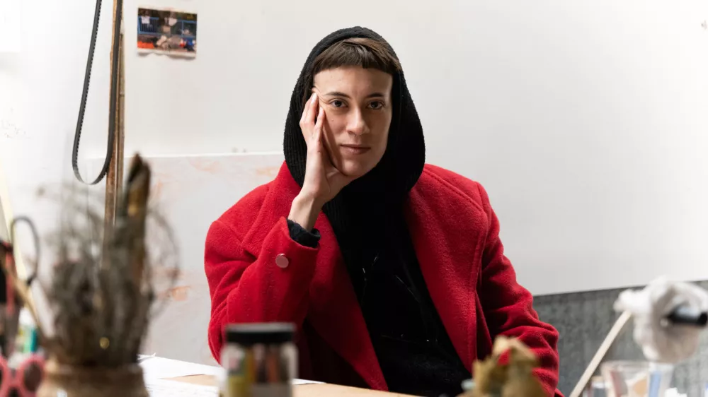 18.11.2024Tatiana Kocmur-vizualna umetnica in performerkaFOTO: Kolja Kragelj