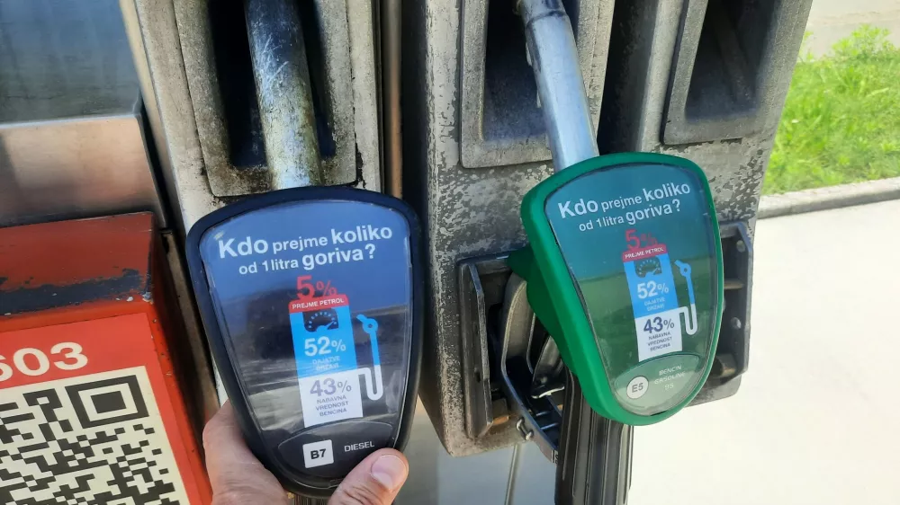 &raquo;Evropska komisija do leta 2029 ni zahtevala več kot dodajanje desetih odstotkov biogoriv. Tolik&scaron;en delež smo v Sloveniji dosegli že leta 2021,&laquo; je pojasnil profesor z ljubljanske ekonomske fakultete dr. Sa&scaron;o Polanec. Fotografija je simbolična. Foto: Luka Cjuha