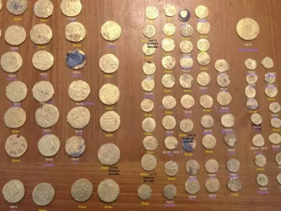 Najdeni zaklad. Foto: Komisija za ribi&scaron;tvo in za&scaron;čito divjih živali Floride.