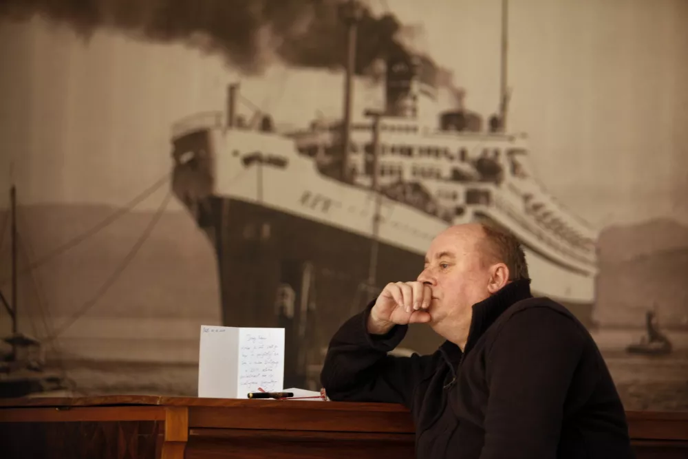 Gojmir Le&scaron;njak - Gojc je igralec, glasbeni ustvarjalec in človek pozitivnega duha&nbsp;/ Foto: Jaka Gasar