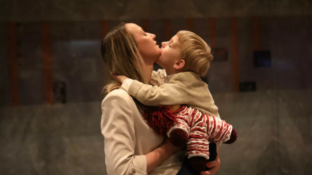 &Scaron;pela Miro&scaron;evič, predsednica fundacije CTNNB1 in mamica malega Urbana / Foto: Tomaž Skale