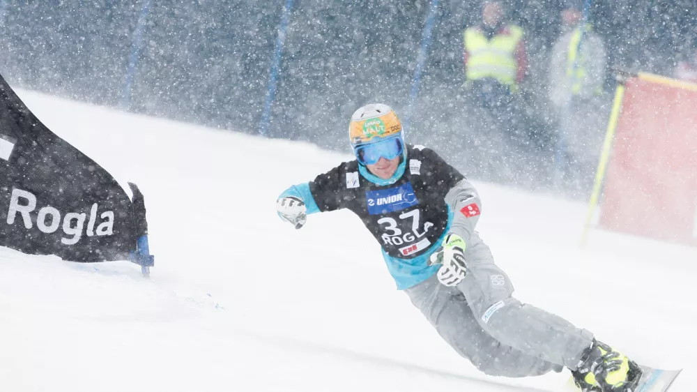 deskar na snegu Tim Mastnak- ROGLA 2016 - FIS Snowboard World Cup - deskanje na snegu - Svetovni pokal v paralelnem veleslalomu -   //FOTO: Bojan Velikonja