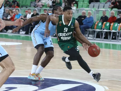 28.11.2024 - ko&scaron;arka - Cedevita Olimpija - Hamburg  FOTO: LUKA CJUHA