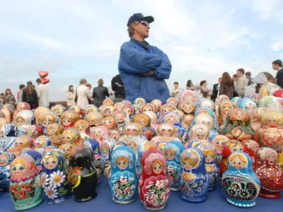 RUSIJA &ndash; Moskva, babu&scaron;ke, // FOTO: Jaka AdamičOPOMBA: ZA OBJAVO V ČASOPISU DNEVNIK