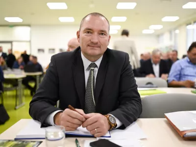 Jože Podgor&scaron;ek25.10. 2024 Ustanovna seja KGZS - imenovanje predsednika in ostalih organov zbornice - volitve - Kmetijsko gozdarska zbornica Slovenije FOTO: Nik Erik Neubauer