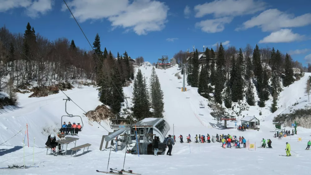 smuči&scaron;če, žičnice, SC Vogel. Foto: Tatjana Pihlar 