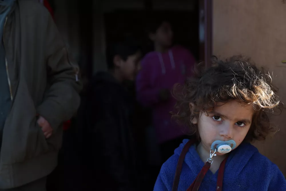 - februar 2024 - Lunik IX, romsko naselje, kjer živijo najsiroma&scaron;nej&scaron;i ljudje. Ko&scaron;ice, Slova&scaron;ka- romi, cigani, rev&scaron;čina, siroma&scaron;tvo, geto //FOTO: Jaka GasarOPOMBA: ZA OBJEKTIV - REPORTAŽA