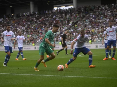 - 02.07.2023 &ndash; Prijateljska tekma Olimpija Ljubljana: Hajduk Split //FOTO: Nik Erik Neubauer