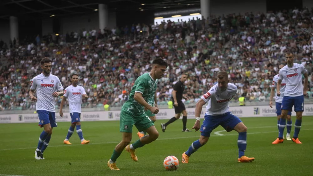 - 02.07.2023 &ndash; Prijateljska tekma Olimpija Ljubljana: Hajduk Split //FOTO: Nik Erik Neubauer