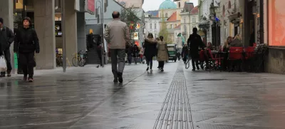 Taktilne oznake, prenova, slepi, Čopova ulica