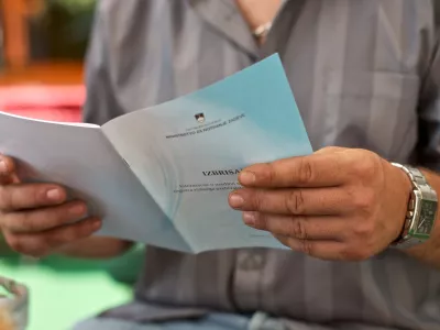 Ninoslav Brkič, predsednik - Dru&scaron;tvo izbrisanih BIH - //FOTO: Jaka Adamič