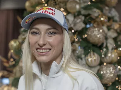 29.11.2024 - Janja Garnbret, slovenska &scaron;portna plezalkaFOTO: LUKA CJUHA