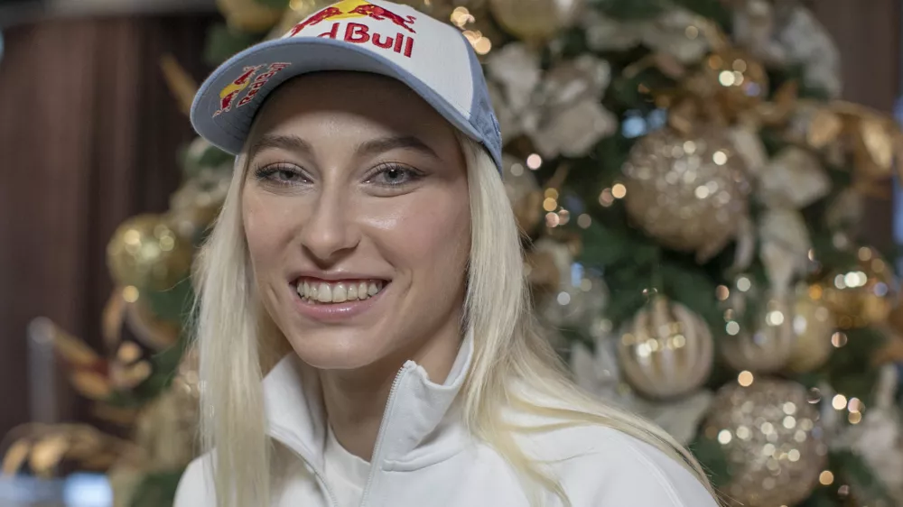 29.11.2024 - Janja Garnbret, slovenska &scaron;portna plezalkaFOTO: LUKA CJUHA