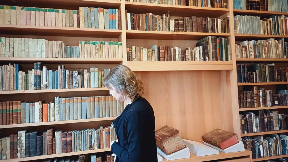 Tavčarjeva zapu&scaron;čina je del nove stalne muzejske zbirke starih knjig Lo&scaron;kega muzeja.&nbsp;Foto: Tina Jereb