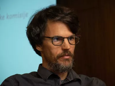 Slovenija, Ljubljana 07.03.2019, 7. marec 2019, portret, Hisa EU, festival Literature sveta Fabula, Bostjan VidemsekFoto: Alen Milavec /BOBO