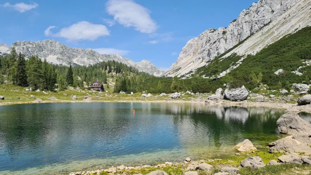 Dvojno jezero, Triglavska jezera, Triglavski narodni park