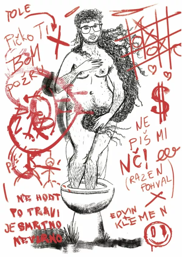 Konec meseca je pri založbi Črna skrinjica iz&scaron;la tretja knjiga pesnika Pina Pograjca z naslovom Megalomast in Izbruhijada, ki jo sestavljata dve dolgi pesnitvi oziroma sodobna epa. Foto: Maja Poljanec