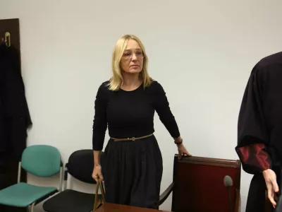 11.11.2024 - sodi&scaron;če, obtožena Alja BrglezFoto: Tomaž Skale