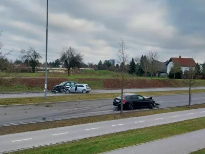 prometna nesreča &Scaron;tajerska cesta