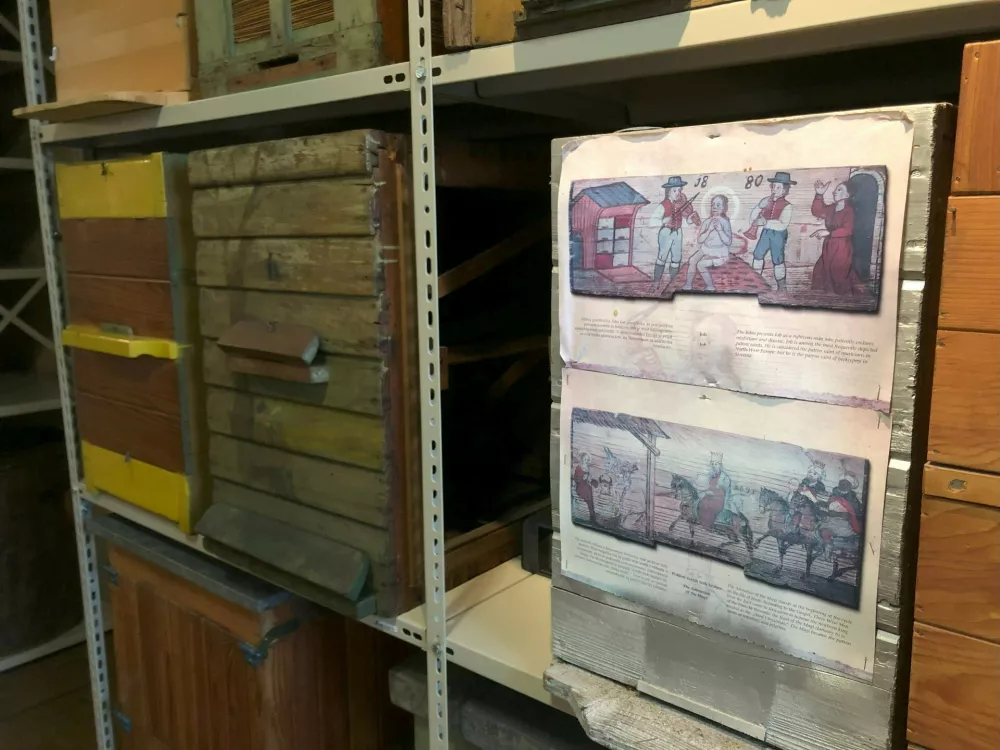 Ogledni depo čebelarskega muzeja.&nbsp;Foto: Eva Branc