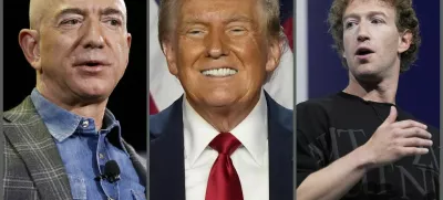 Bezoz, Trump, Zuckerberg Foto: AP