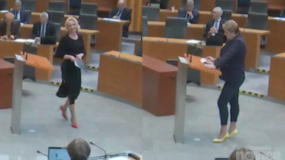 Državni zbor, Jelka Godec, Ur&scaron;ka Klakočar Zupančič, salonarji, čvelji