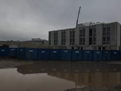 - 20.12.2024. - Gradnja objekta za re&scaron;evanje prostorske problematike Zavoda za prestajanje kazni zapora Ljubljana na lokaciji Dobrunje.//FOTO: Bojan Velikonja