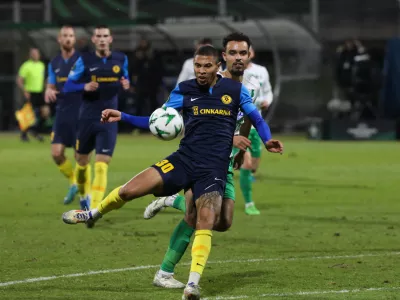 2. gol. 19.12.2024. Nogomet tekma Celje - The New Saints v &scaron;estem (zadnjem) krogu evropske konferenčne lige.&nbsp;Foto: Bojan Velikonja