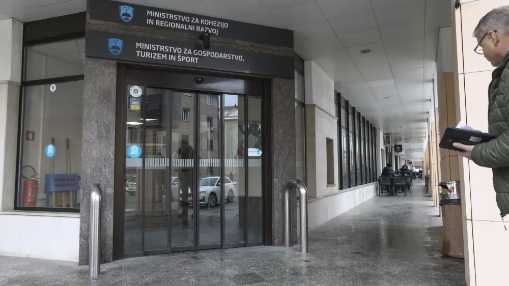 23.12.2024 - Ministrstvo za gospodarstvo, turizem in &scaron;portFOTO: LUKA CJUHA