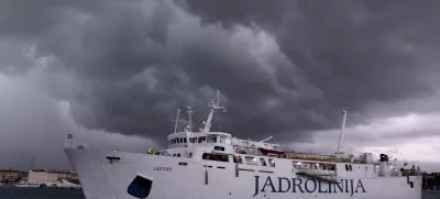 06.12.2022.,Split - Jadrolinijin brod M/T Lastovo u splitskoj luci. Photo: Ivo Cagalj/PIXSELL