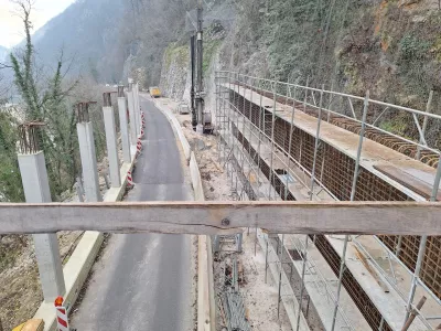 o gradnji galeriji &Scaron;KLENDROVEC, med Litijo in Zagorjem Arhiv DRSI