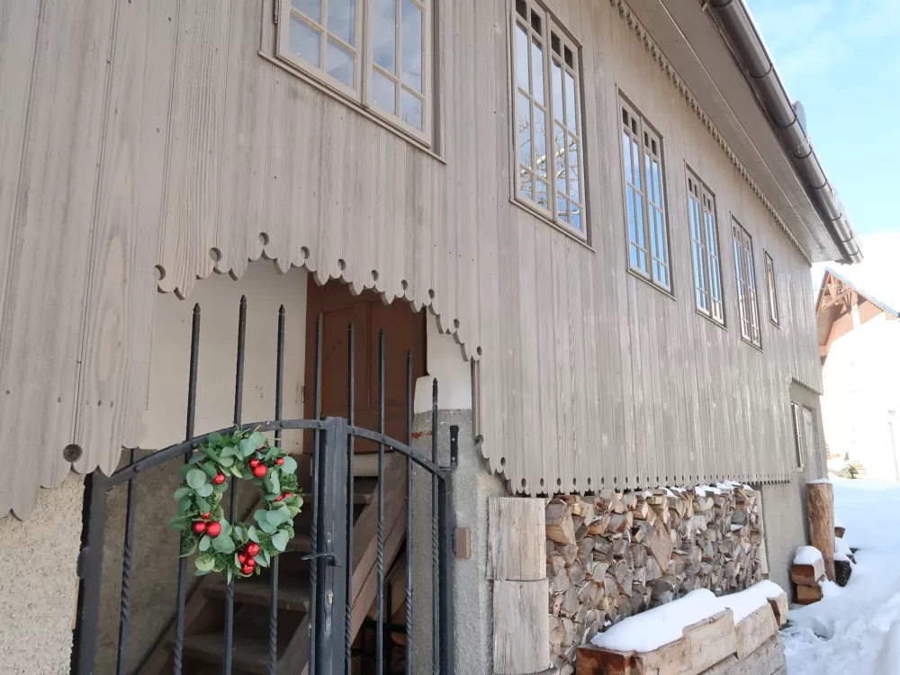 Leseni gank so ohranili v izvirni podobi.&nbsp;/ Foto: Nata&scaron;a Bucik Ozebek