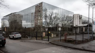 06.01.2025. - Stavba na naslovu Litijska 51, ki je predmet afere nakupa za potrebe Okrožnega sodi&scaron;ča v Ljubljani.//FOTO: Bojan Velikonja