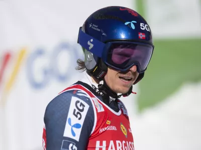 Henrik Kristoffersen- 11.03.2023 &ndash; Kranjska Gora &ndash; 62. Pokal Vitranc - alpsko smučanje &ndash; svetovni pokal - veleslalom, mo&scaron;ki //FOTO: Nik Erik Neubauer