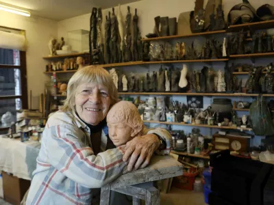 08.01.2025 - Dragica Čadež, Pre&scaron;ernova nagradaFoto: Tomaž Skale