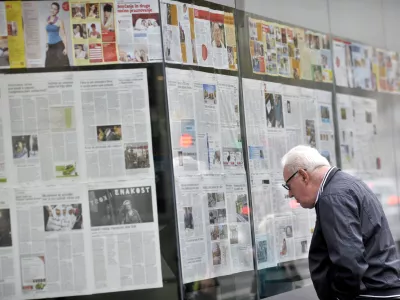 - ilustrativna fotografijamediji, tiskani mediji, časopisi, revijeDnevnik, Hopla   //FOTO: Tomaž Zajel&scaron;nik