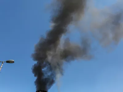 - simbolična fotografija - onesnaževanje okolja, toplogredni plini, izpusti, dim, saje, - 16.04.2019 - Slovenske železnice - muzejski parni vlak SŽ - parna lokomotiva z oznako SŽ 25-026, izdelana leta 1920 na Dunaju//FOTO: Bojan Velikonja